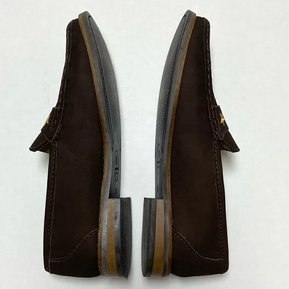 Marc Joseph New York Girl’s Brown Leather Madison Shoes Sz 1.5 NIB